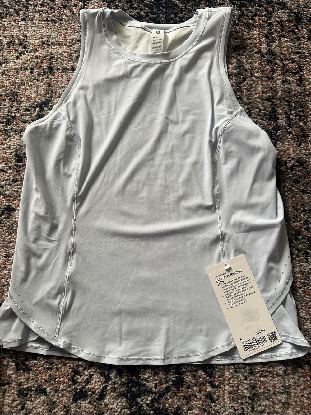 Lululemon Fold Over Running Tank